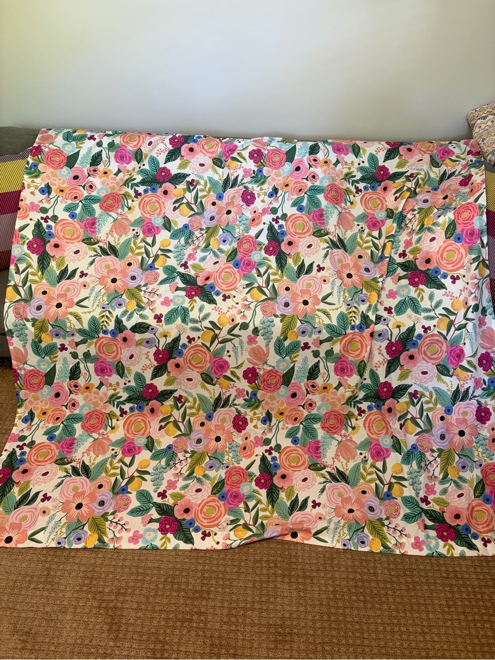 Rifle Paper Co. Garden Party Cotton Shower Curtain-